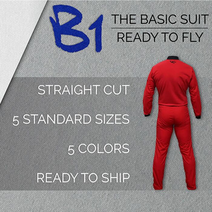Stock Tonfly Basic B1 Freefly Wind Tunnel Jumpsuit